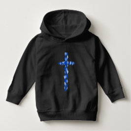 Church Aside Småbarn Black Hoodie T Shirt