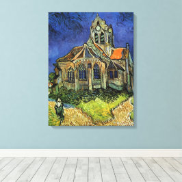 Church at Auvers-sur-Oise av Vincent van Gogh Canvastryck