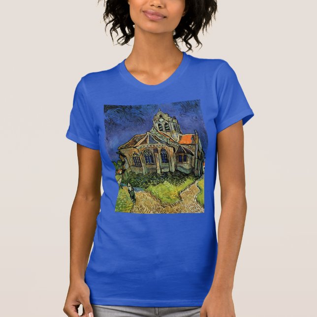 Church at Auvers-sur-Oise av Vincent van Gogh T-shirt (Framsida)