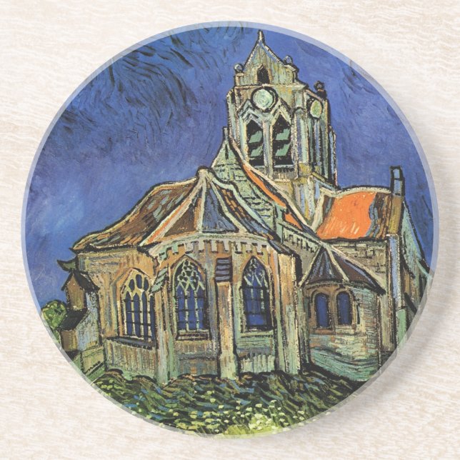 Church at Auvers-sur-Oise av Vincent van Gogh Underlägg (Framsidan)
