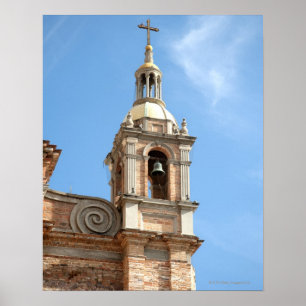 Church Bell Torn, Puerto Vallarta, Mexiko Poster