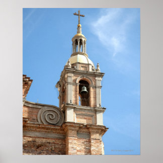Church Bell Torn, Puerto Vallarta, Mexiko Poster