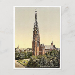 Church, Bremerhafen, Hanover (dvs. Hannover), Germ Vykort