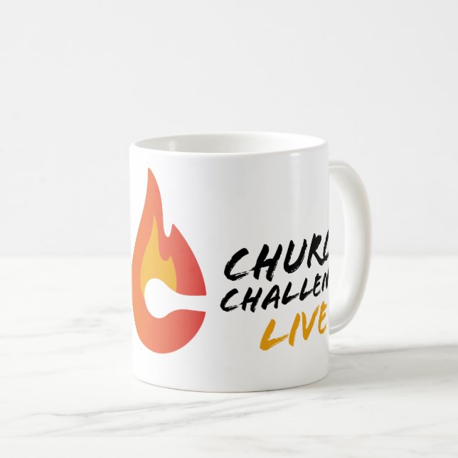Church Challenge LIVE All Things Are Possible Kaffemugg (Framsida höger)