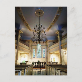 Church Chandelier Vykort