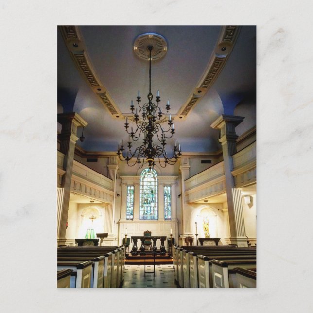 Church Chandelier Vykort (Framsida)