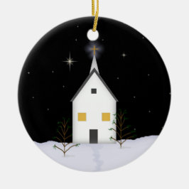 Church Christmas Remembrance Ornament