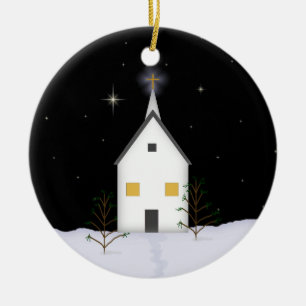 Church Christmas Remembrance Ornament