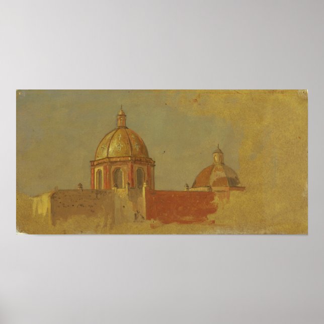 Church - Colombia eller Ecuadors tak 1853 Poster (Framsidan)