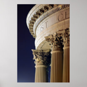 Church Column Poster