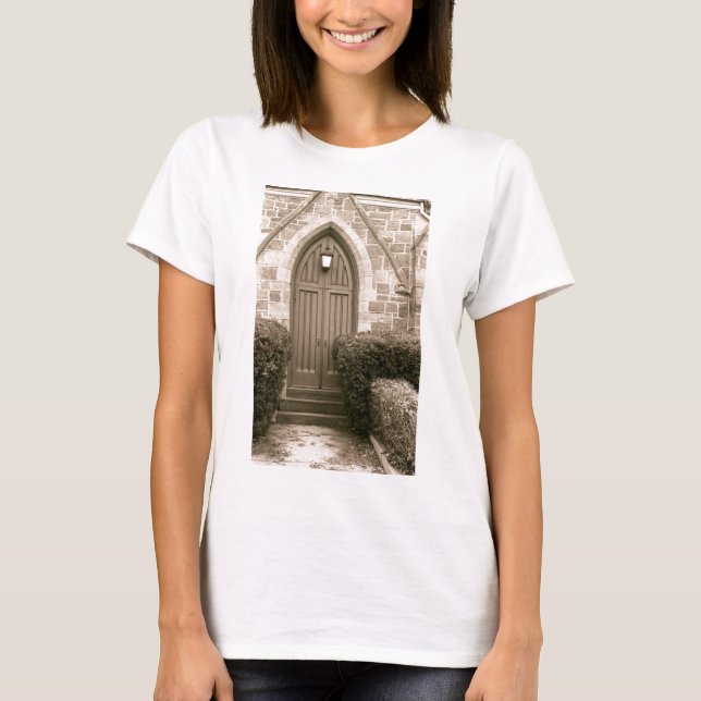Church Door Tee Shirt (Framsida)