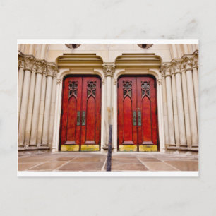 Church Doors Vykort