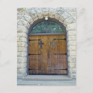 Church Doorway Vykort