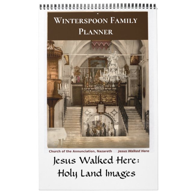 Church Family Holy Land Planner Kalender (Omslag)