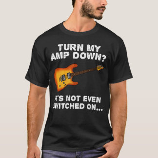Church Guitarist, vrid min amp Down Electric Guita T Shirt