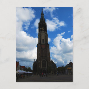 Church i Delft Vykort