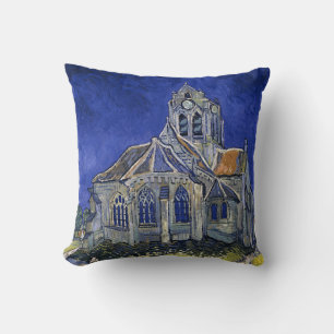 Church in Auvers av Van Gogh Painting Art Kudde
