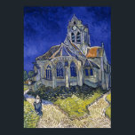 Church in Auvers av Van Gogh Painting Art Poster<br><div class="desc">Kyrkan i Auvers-sur-Oise,  besök från Chevet av Vincent van Gogh</div>