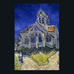 Church in Auvers av Van Gogh Painting Art Poster<br><div class="desc">Kyrkan i Auvers-sur-Oise,  besök från Chevet av Vincent van Gogh</div>