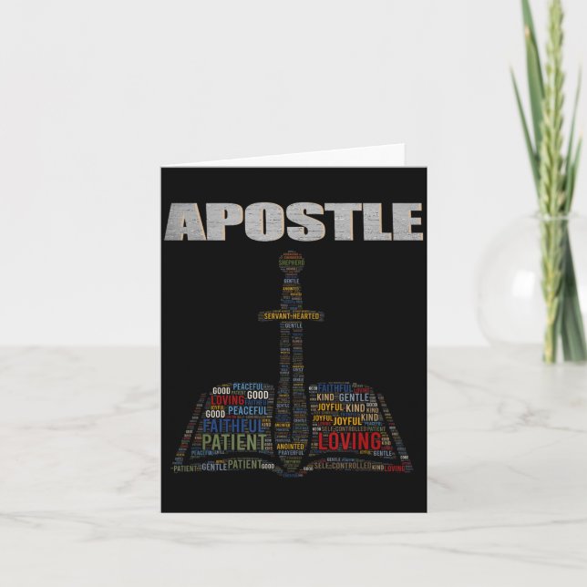 Church Minister Word Cloud Astle Pastor Appreciati Kort (Framsida)