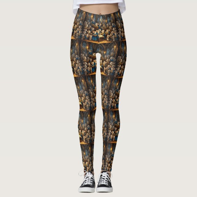 Church Mouse Choir Leggings (Framsida)