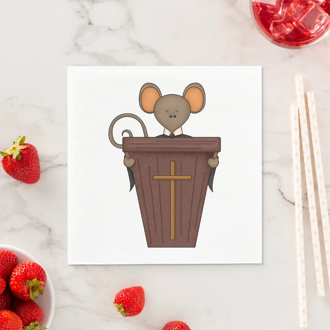 Church Mouse Pappersservett (Skapare uppladdad)