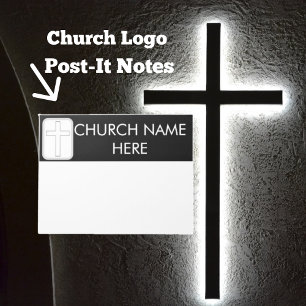 Church Namn med Kor Pastor Christian Anteckningsblock