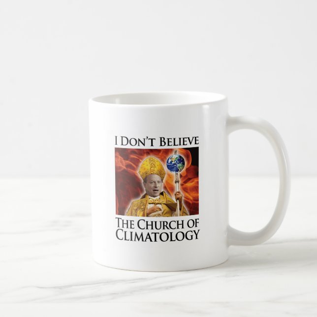 church_of_climatology kaffemugg (Höger)