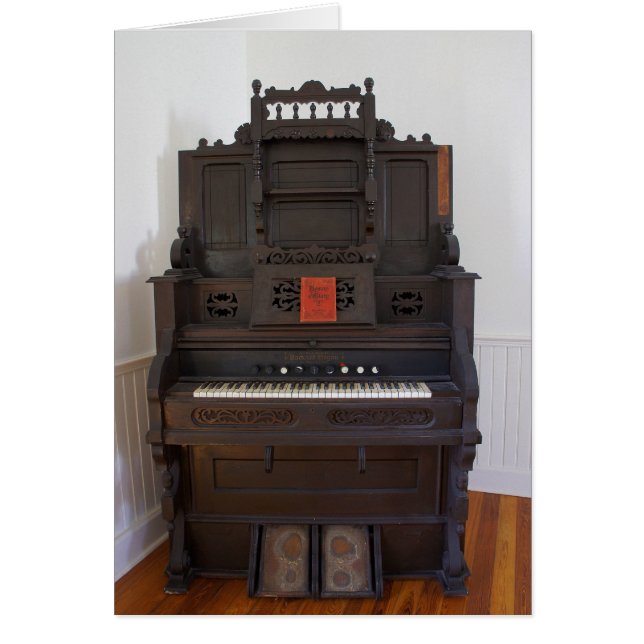 Church Organ Hälsningskort (Framsidan)