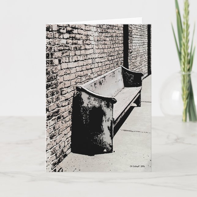 Church Pew Kort (Framsida)