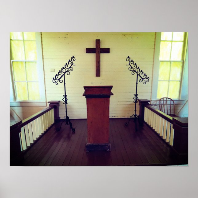 Church Podium 2 Poster (Framsidan)