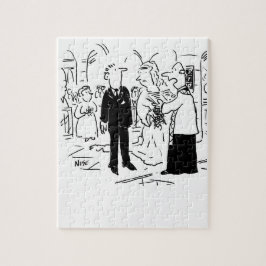 Church Service Bröllop Vicar säger nej till advoka Pussel