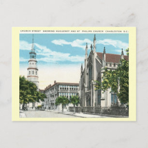 Church St., Charleston, South Carolina Vykort
