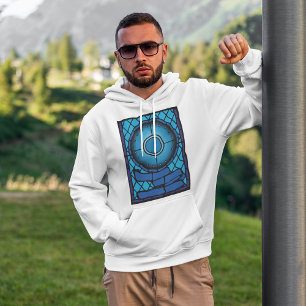 Church Stached Glass Window Hoodie