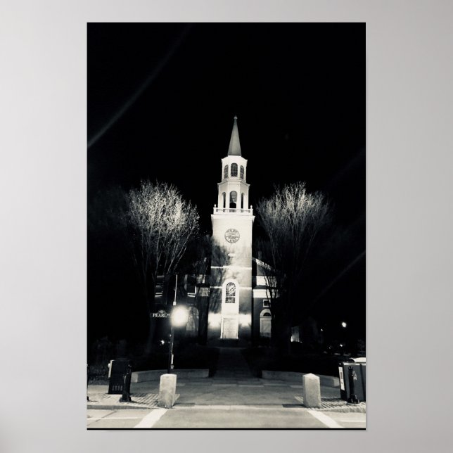 Church Street Burlington Vermont Poster (Framsidan)