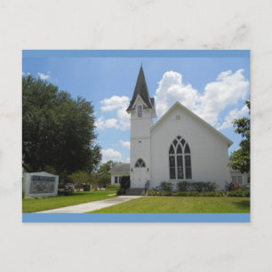 Church Street, Dade City Florida Vykort