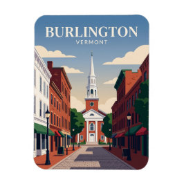 Church Street Marketplace USA Magnet