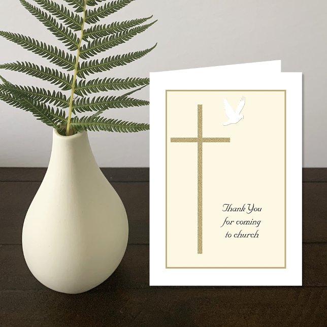 Church Tack for Coming Kor och Dove (Skapare uppladdad)