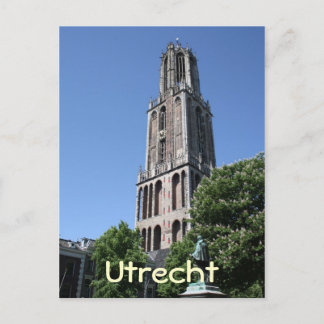 Church torn vykort