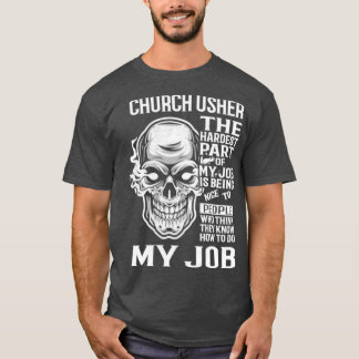 Church Usher T Shirt