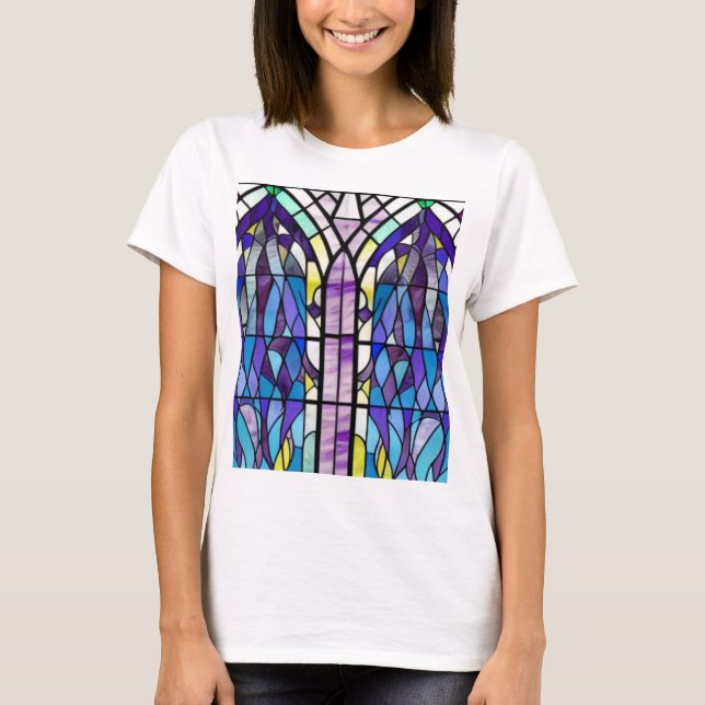 Church Window T Shirt (Framsida)