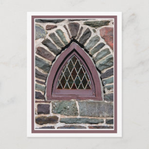 Church Window Vykort