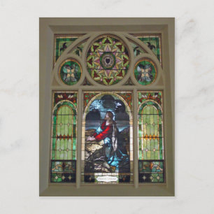 Church Window Vykort