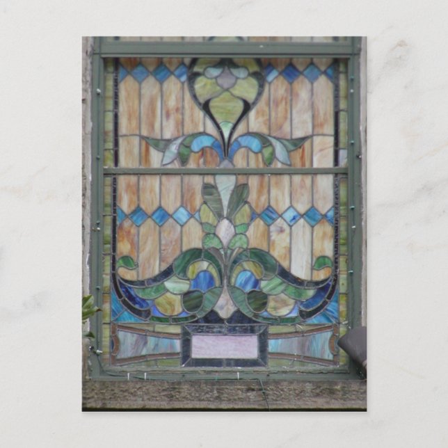 Church Window Vykort (Framsida)