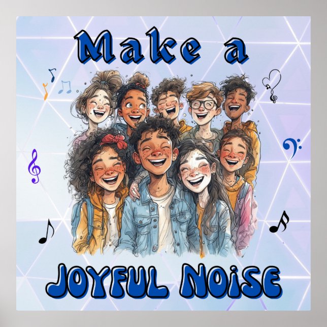 Church Youth Choir Poster (Framsidan)