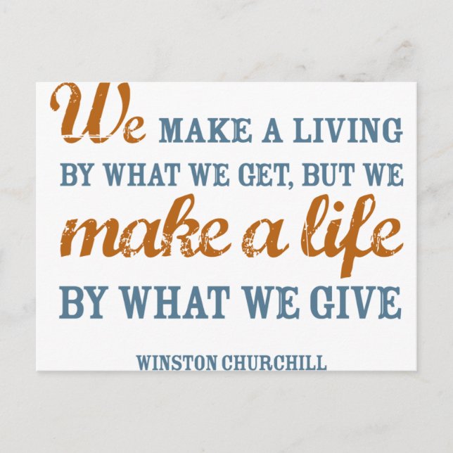 Churchill-a life-NOBRK Vykort (Framsida)