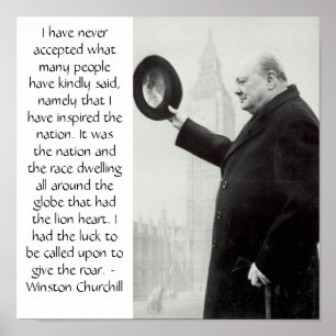 Churchill affisch