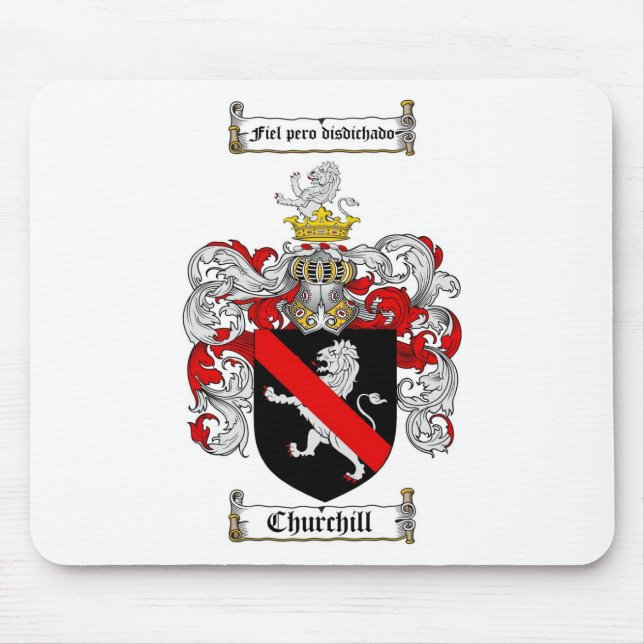 CHURCHILL-FAMILJVAPENSKÖLD - CHURCHILL-VAPENSKÖLD MUSMATTA (Framsidan)