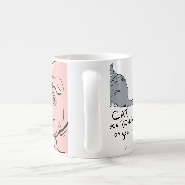 Churchill griscitationstecken kaffemugg (Handtag)