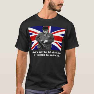 Churchill historia t-shirt